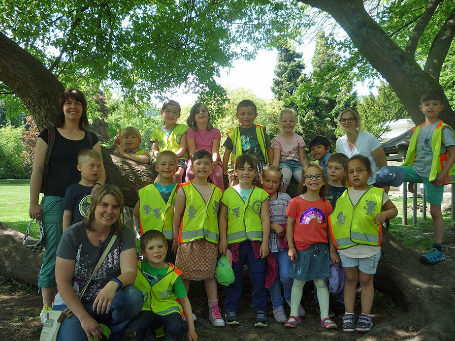 Vorschulkinder besuchen die Museumslandschaft Hessen Kassel